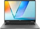 Ноутбук ASUS Vivobook 14 Flip (TP3407SA-SG142W), Intel Core Ultra 7 256V / 14" / Touch / OLED / RAM 16 ГБ LPDDR5X / SSD 1 ТБ / Intel Arc Graphics / Windows 11 Home / Сірий - изображение 2