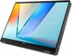 Ноутбук ASUS Vivobook 14 Flip (TP3407SA-SG142W), Intel Core Ultra 7 256V / 14" / Touch / OLED / RAM 16 ГБ LPDDR5X / SSD 1 ТБ / Intel Arc Graphics / Windows 11 Home / Сірий - изображение 9