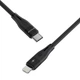 Кабель Proove Soft Silicone Type-C to Lightning 27W (1m) black - изображение 2