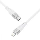 Кабель Proove Soft Silicone Type-C to Lightning 27W (1m) white - изображение 2