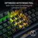 Razer Клавіатура механічна Razer Huntsman V3 Pro TKL 8KHz, 84key, Analog Optical Switch Gen-2, USB-A, EN, RGB, чорний - изображение 6