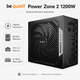 Блок живлення be quiet! Power Zone 2 1200W 80 Plus Platinum вентилятор 140 мм Black (BP030EU) - зображення 2