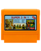 Збірник Ігор RMC Famicom Dendy 3 in 1 Rush'n Attack, Dragon's Lair, Battletoads 1 N069 90х TV Game Англійська Версія Тільки Картридж Б/У - зображення 1