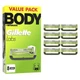 Сменные картриджи для бритья (лезвия кассеты) Gillette Labs BODY Intimate 8 шт. для интимных зон и тела - изображение 2