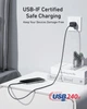 Кабель Anker Upcycled-Braided USB-C - USB-C (M/M), 240W, 0.9 м, Black (A82E2H11) - изображение 6