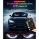 Гнучкий дисплей LED Matrix Panel (програмована) APP та з пультом (led 16*32) 17,3*7см - зображення 8