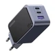 Мережевий зарядний пристрій UGREEN X553 Nexode S USB-A+2xUSB-C 65W GaN Tech Fast Charger Space Gray (35042) - изображение 2