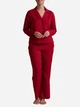 Пижама (рубашка + штаны) женская Tommy Hilfiger 374535360 M Красная (1159864510) - изображение 4