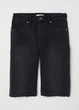 Шорты джинсовые H&M 34 Черный 0613147_02 - изображение 1