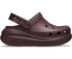 Сабо крокси шльопанці жіночі Crocs Classic Crush Clog розмір EUR 36-37, US M4 W6,23 см Dark Cherry Вишневий - изображение 1