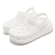 Сабо крокси шльопанці жіночі Crocs Classic Crush Clog розмір EUR 41-42, US M8 W10,26,5 см White Білі - изображение 6