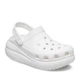 Сабо крокси шльопанці жіночі Crocs Classic Crush Clog розмір EUR 41-42, US M8 W10,26,5 см White Білі - изображение 8