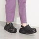 Сабо крокси шльопанці Crocs Classic Crush Clog розмір EUR 42-43, US M9W11,27 см Чорні - изображение 10