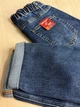 Джинси жіночі Vanver 2110 Mom Jeans банани на резинці великі розміри 36 сині - зображення 7