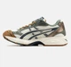 Чоловічі кросівки Asics Gel-Kayano 14 Vanilla Tarmac ретро бігові кросівки гель каяно 14 коричнево-зеленого кольору розмір 42.5 - зображення 4