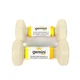 Гантели для фитнеса с виниловым покрытием Gemini Sport GSD-1.5MILK 2 шт, по 1.5 кг, бежевые - изображение 3