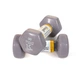 Гантели для фитнеса с виниловым покрытием Gemini Sport GSD-1.5GRAY 2 шт, по 1.5 кг, серые - изображение 1