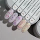 Жидкий гель с сухоцветами SAGA Liquid Floral Gel №01 молочный 15 мл - изображение 4