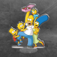 Акриловая коллекционная фигурка Аниме: The Simpsons Симпсоны 15 см - изображение 1