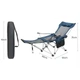 Кресло шезлонг раскладное Lesko SW233 Blue для отдыха и туризма - изображение 10