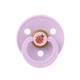 Соска пустушка Studio Colour 0-6 міс Latex Round Violet sky Ladybug - зображення 1