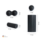 Массажный набор для МФР 4в1 BLACKROLL® BLACKBOX Black (STANDARD, MINI, BALL 8, DUOBALL 8) - изображение 2