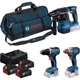 PRO Набір інструментів BOSCH Professional 18V: GSR 18V-65 + GDX 18V-285 + GBH 18V-22(0615A50093) - изображение 1