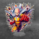 Акриловая коллекционная фигурка Чиби Chibi Аниме: Ванпанчмен One-Punch Man 15 см - изображение 2