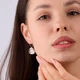 Серьги серебряные этнические Стоун Петроглифы 925 - изображение 2