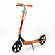 Самокат двухколесный складной с светящимися колесами 200мм Scooter 5252 Orange - изображение 2