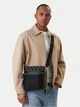 Сумка-планшет через плечо мужская Guess Berlin Crossbody Flat HMBENP-P6123-DAB Dark Black (7621235331252) - изображение 2