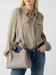 Сумка кросс-боди через плечо женская Guess Meridian Ii Sml Gfrnd Carryall HWBG69-74050-DRT Dark Taupe (198659054663) - изображение 3