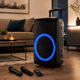 Портативная колонка ZXX-7676 с Bluetooth, TWS, FM, USB, SD, REC, 2 микрофонами и пультом ДУ - изображение 4