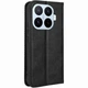 Чохол-книжка Deexe Retro Style для Xiaomi 17T Pro - Black - зображення 8