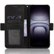 Чехол-книжка с карманами Deexe Wallet Stand для Infinix Hot 70 - Black - изображение 5