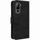Чехол-книжка с карманами Deexe Wallet Stand для Infinix Hot 70 - Black - изображение 7