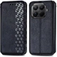 Чехол Deexe Rhombus Wallet для Xiaomi 17T - Black - изображение 2