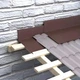 Планка примикання зі штробою 140×130 RAL 3011 червоно-коричневий мат - зображення 5