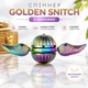 Спиннер с крыльями Golden Snitch металлический радужный, антистресс-игрушка для рук, ручной фиджет-спиннер для детей и взрослых (137980209) - изображение 1