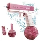 Водяний пістолет UKBOO акумуляторний електричний Water Gun Glock, 2 обойми, рожевий ( LK-1- P) - зображення 2