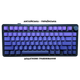 Игровая беспроводная механическая клавиатура ATTACK SHARK X85 / Eng+Ukr / Три режима подключения / White Jade Switch / Purple - изображение 1
