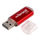 Флешка ЮСБ Wibrand 32GB Cougar,USB Flash Drive 2.0 пам'ять 32 Гб Червоний - зображення 4