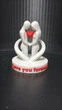 Статуетка закохана пара з серцем та написом love you forever. Aivory - зображення 2