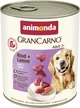 Влажный корм для собак Animonda Gran Carno Adult с говядиной и ягненком 800 г (4017721827423) - изображение 1