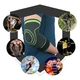 Бандаж на локоть, эластичный компрессионный Elbow Support, спортивный фиксатор локтевого сустава с ремнем, ортопедический налокотник для спорта, реабилитации, после травм, универсальный размер - изображение 4