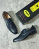 Туфлі чоловічі Derby Kangfu 44 (28 см) Navy Blue (арт 1378) - зображення 2