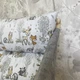Дитяча гойдалка Сіра 2 в 1 "Сірі лисиці",дерев'янна підвісна гойдалка, колиска - изображение 7