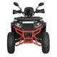 Бензиновый квадроцикл Profi AFB200L-2-3, двигатель 180 см³, аккумулятор 12V/9Ah, колеса 10", черно-красный - изображение 2