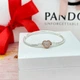 Срібний браслет Пандора Pandora з застібкою Rose 586292CZ (23) - изображение 7