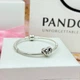 Срібна намистина Pandora Пандора 792512C00 - изображение 6